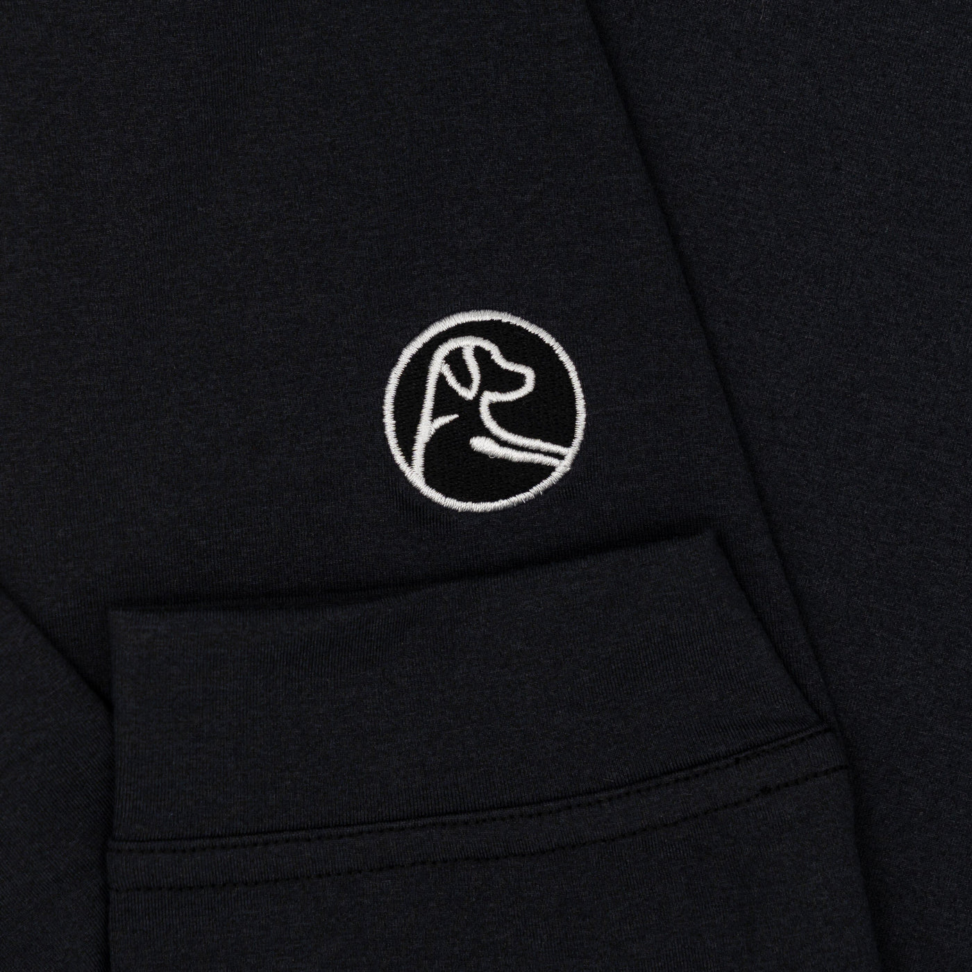 Solid Collegiate Q-Zip - Arkansas | Solid - Black - Arkansas - 1