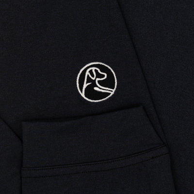 Solid Collegiate Q-Zip - Arkansas | Solid - Black - Arkansas - 1