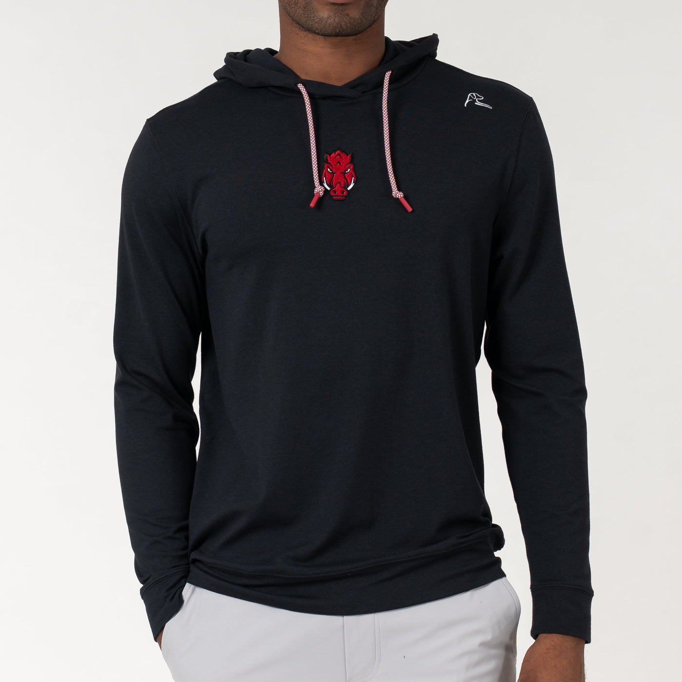 Hesi Collegiate Hoodie - Arkansas | Solid - Black - Arkansas - 2