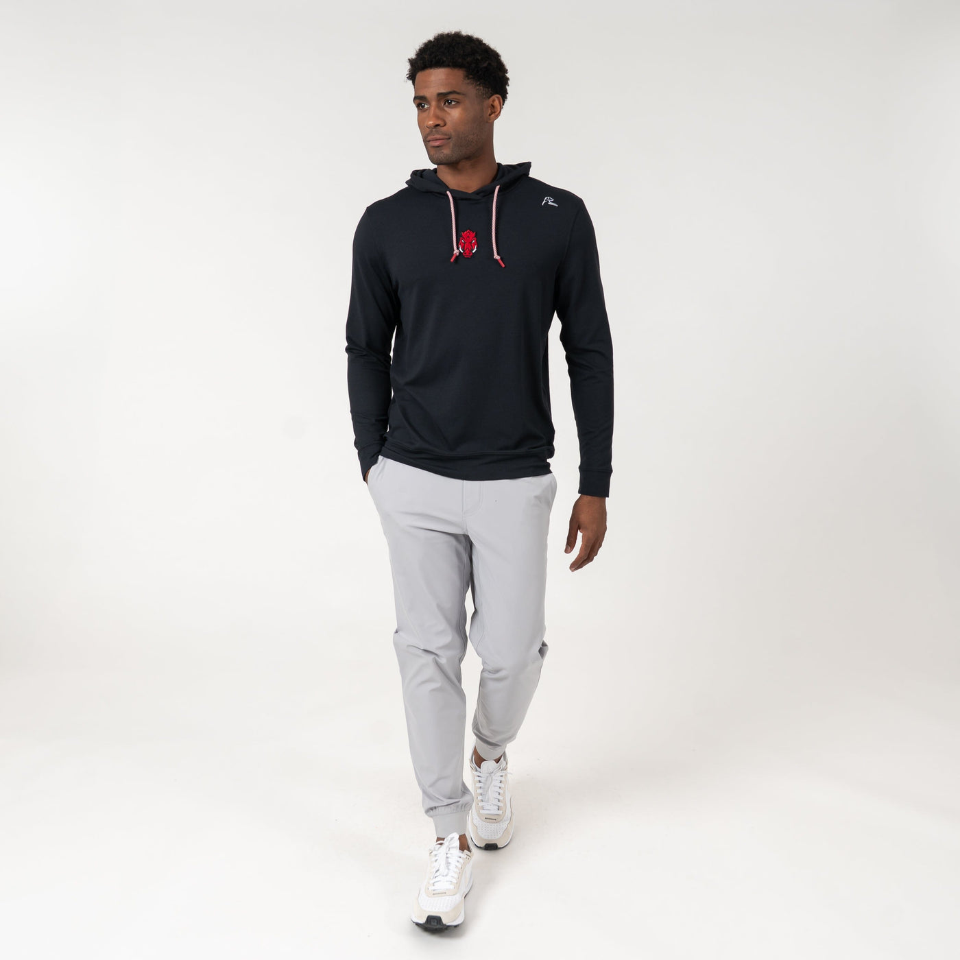 Hesi Collegiate Hoodie - Arkansas | Solid - Black - Arkansas - 2