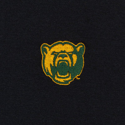 Solid Collegiate Q-Zip - Baylor | Solid - Black - Baylor - 1