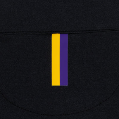 Solid Collegiate Q-Zip - East Carolina | Solid - Black - East Carolina - 1