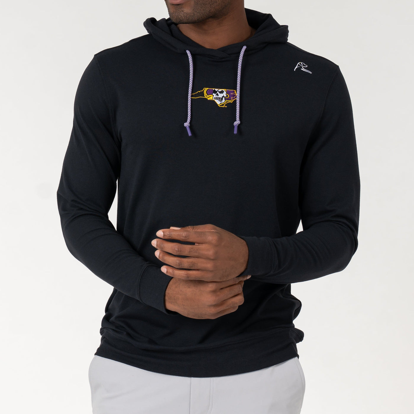 Hesi Collegiate Hoodie - East Carolina | Solid - Black - East Carolina - 1