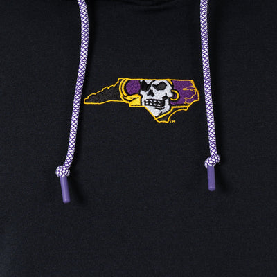 Hesi Collegiate Hoodie - East Carolina | Solid - Black - East Carolina - 1