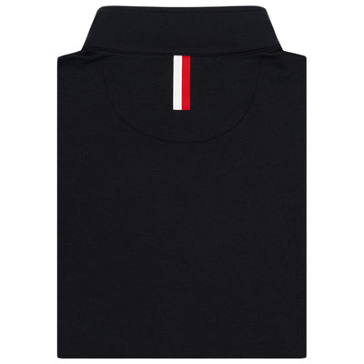 Solid Collegiate Q-Zip - Georgia | Solid - Black - Georgia - 1
