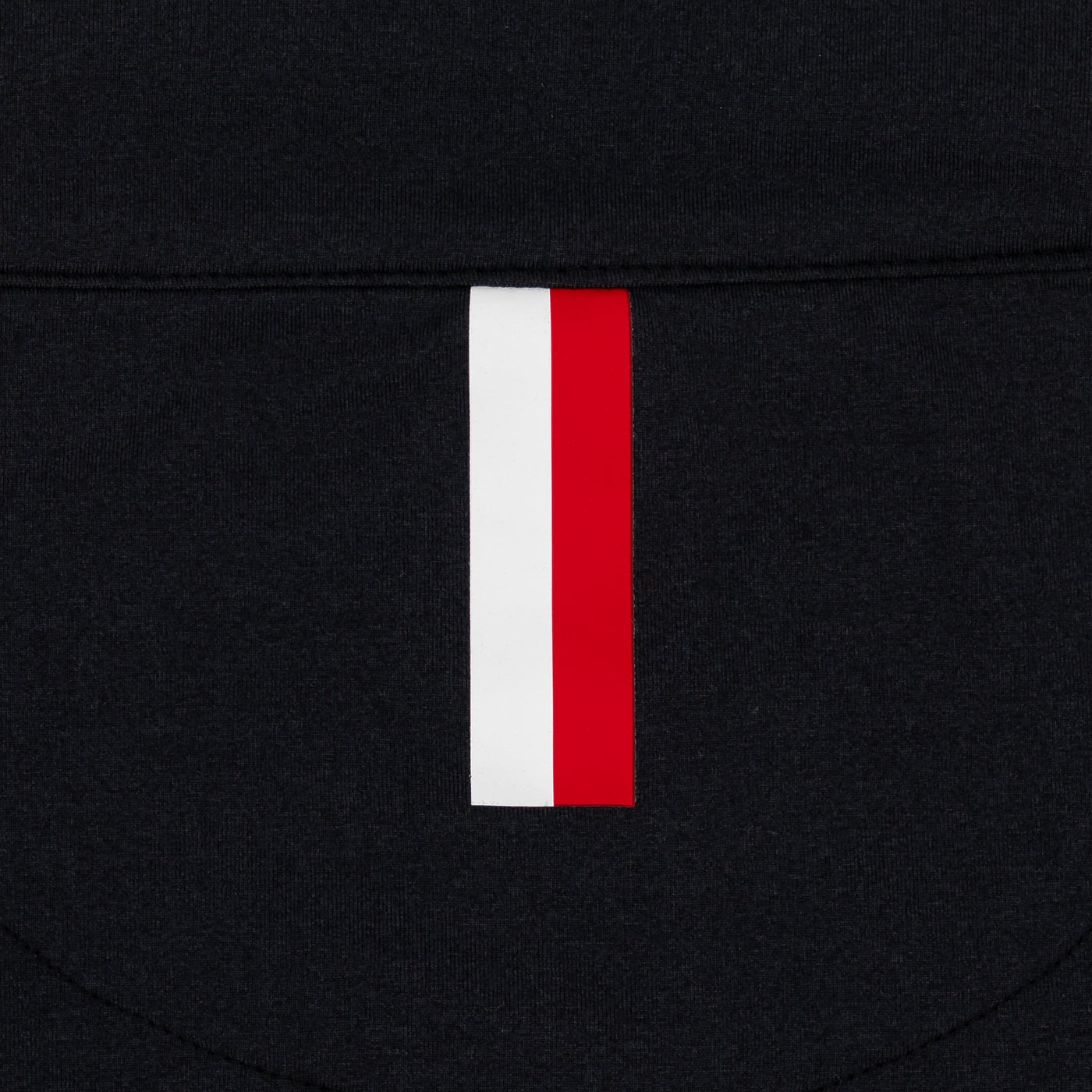 Solid Collegiate Q-Zip - Georgia | Solid - Black - Georgia - 1