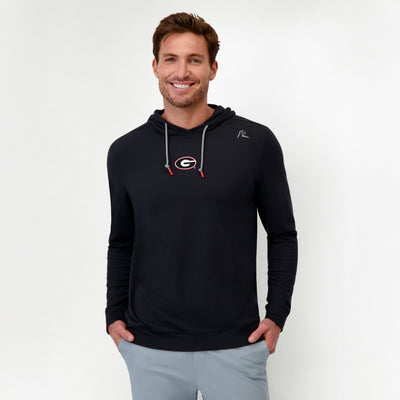 Hesi Collegiate Hoodie - Georgia | Solid - Black - Georgia - 1