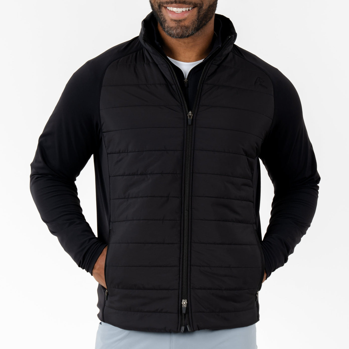 Fulton Hybrid Jacket | Solid - Black