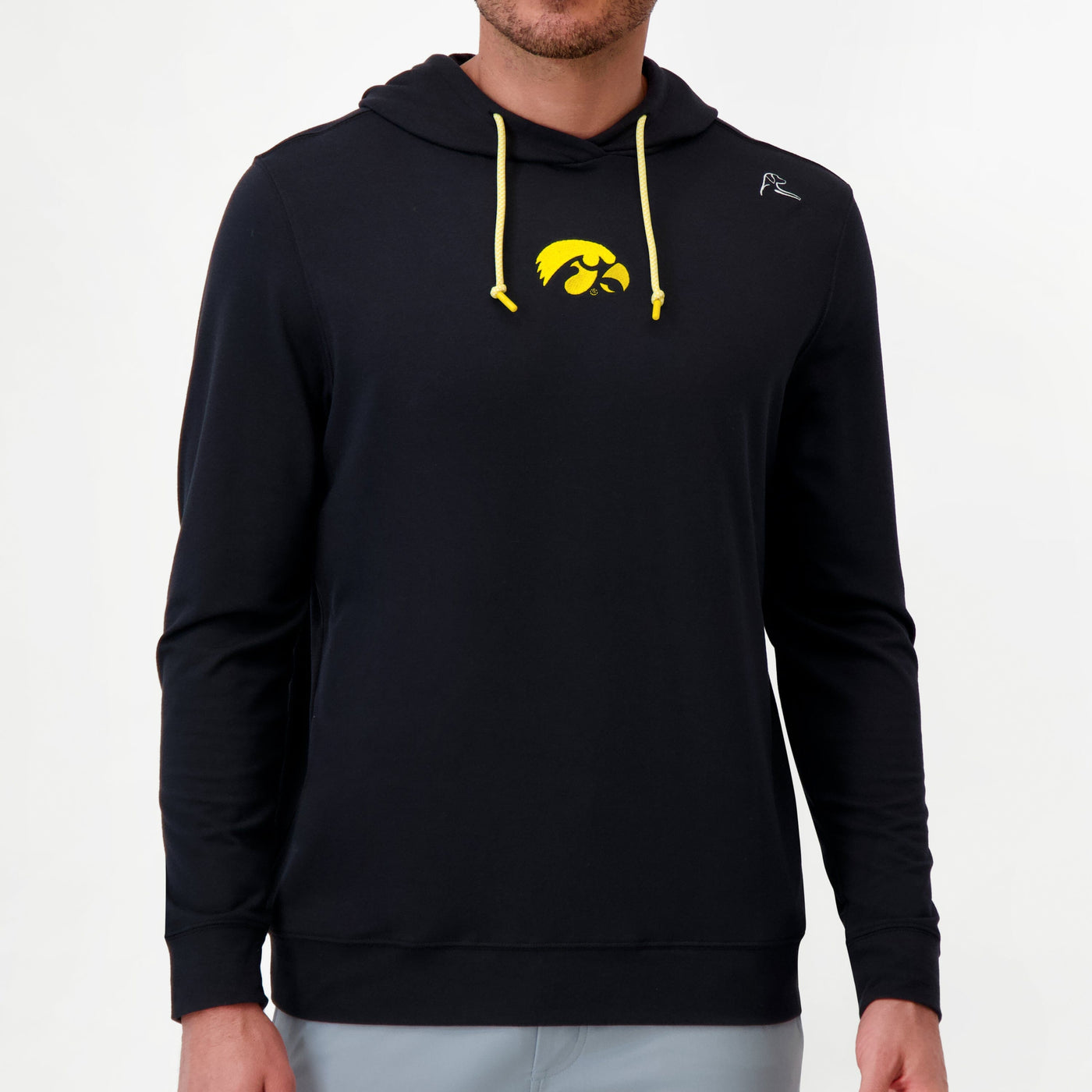 Hesi Collegiate Hoodie - Iowa | Solid - Black - Iowa - 1
