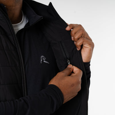 Fulton Hybrid Jacket | Solid - Black