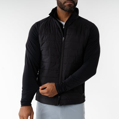 Fulton Hybrid Jacket | Solid - Black