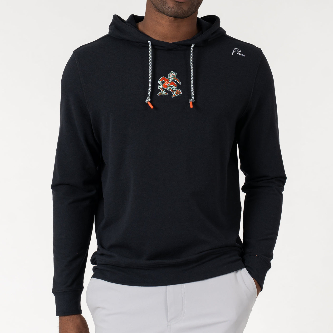 Hesi Collegiate Hoodie - Miami | Solid - Black - Miami - 1