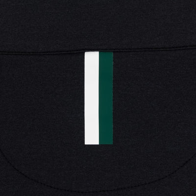 Solid Collegiate Q-Zip - Michigan State | Solid - Black - Michigan State - 1