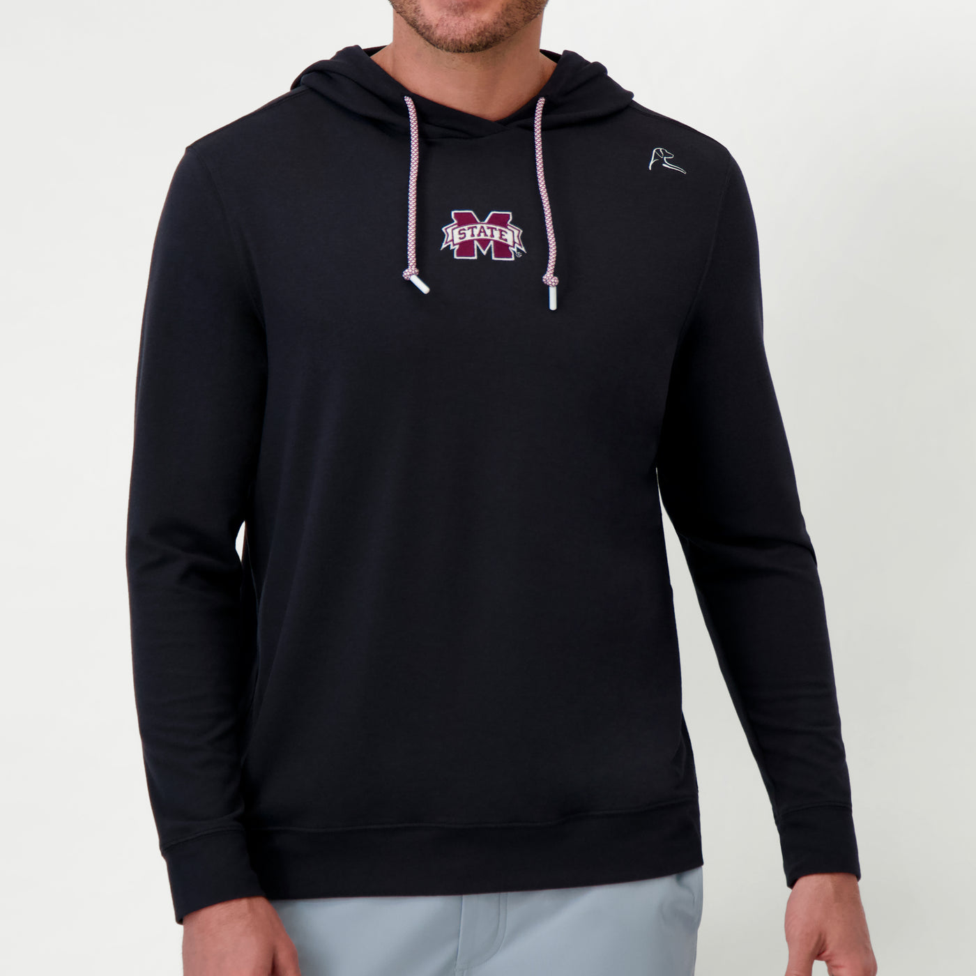 Hesi Collegiate Hoodie - Mississippi State | Solid - Black - Mississippi State - 1