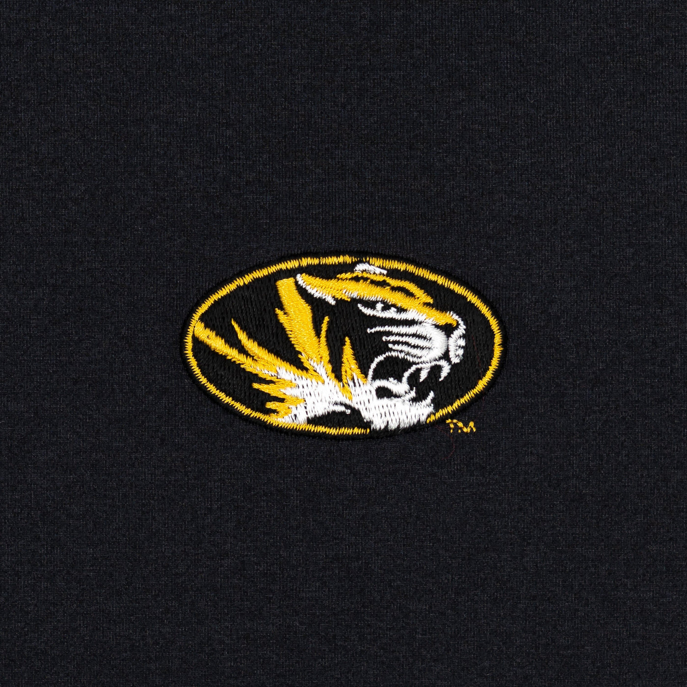 Solid Collegiate Q-Zip - Mizzou | Solid - Black - Mizzou - 1