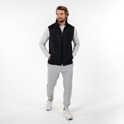 Fulton Performance Vest | Solid - Black