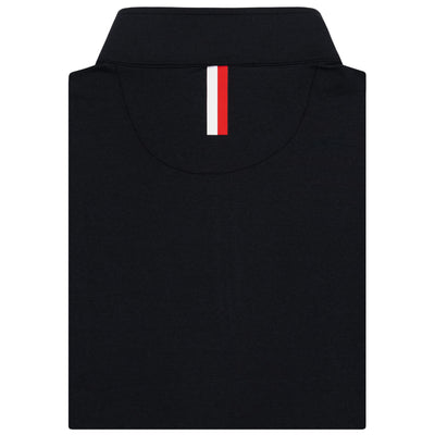 Solid Collegiate Q-Zip - Nebraska | Solid - Black - Nebraska - 1