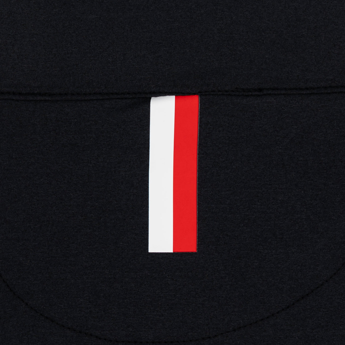Solid Collegiate Q-Zip - Nebraska | Solid - Black - Nebraska - 1