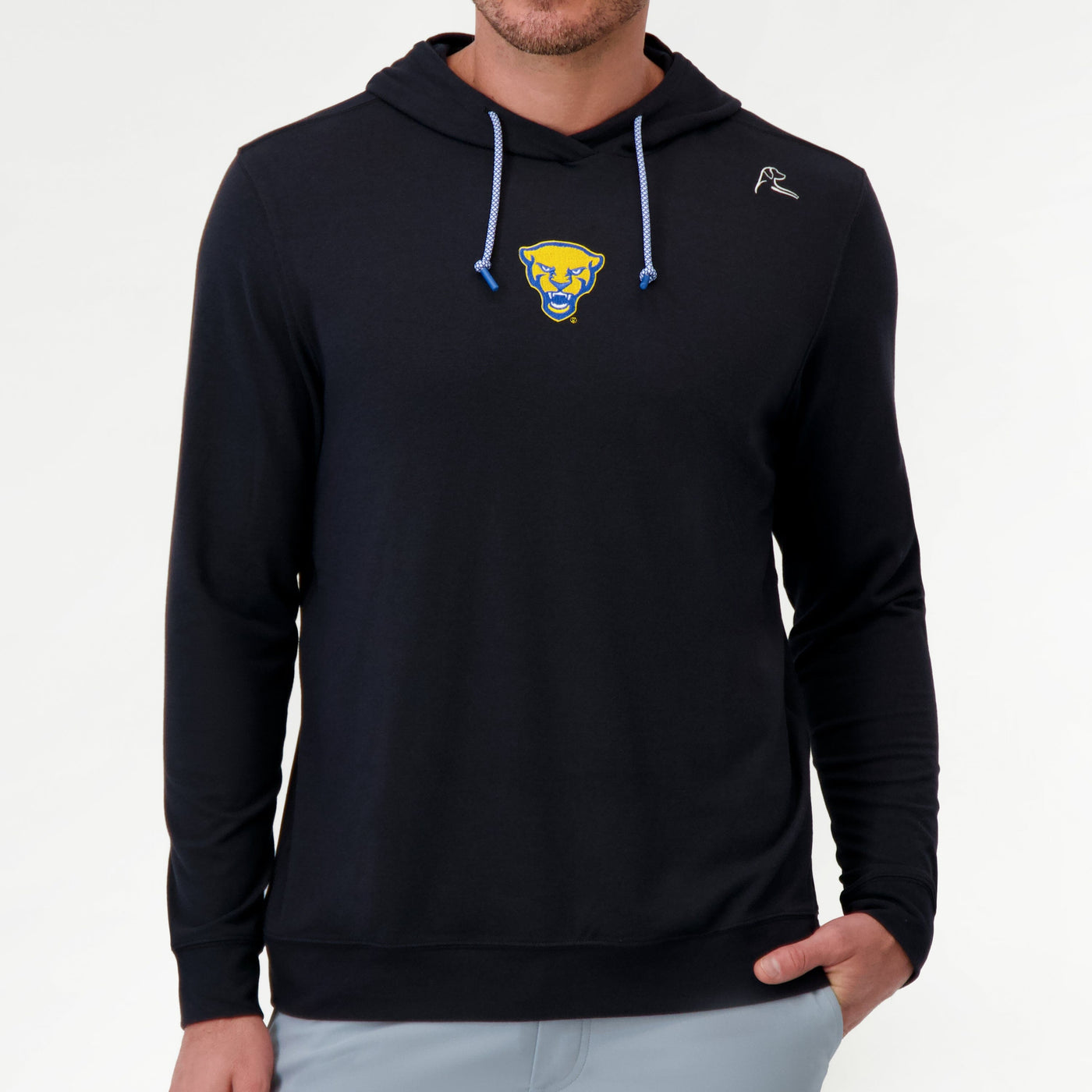 Hesi Collegiate Hoodie - Pitt | Solid - Black - Pitt - 1