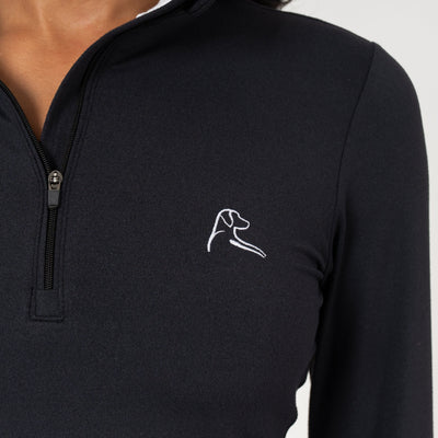 Solid Performance Q-Zip | Solid - Black