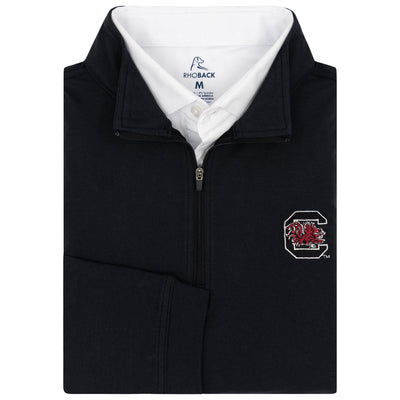 Solid Collegiate Q-Zip - South Carolina | Solid - Black - South Carolina - 1