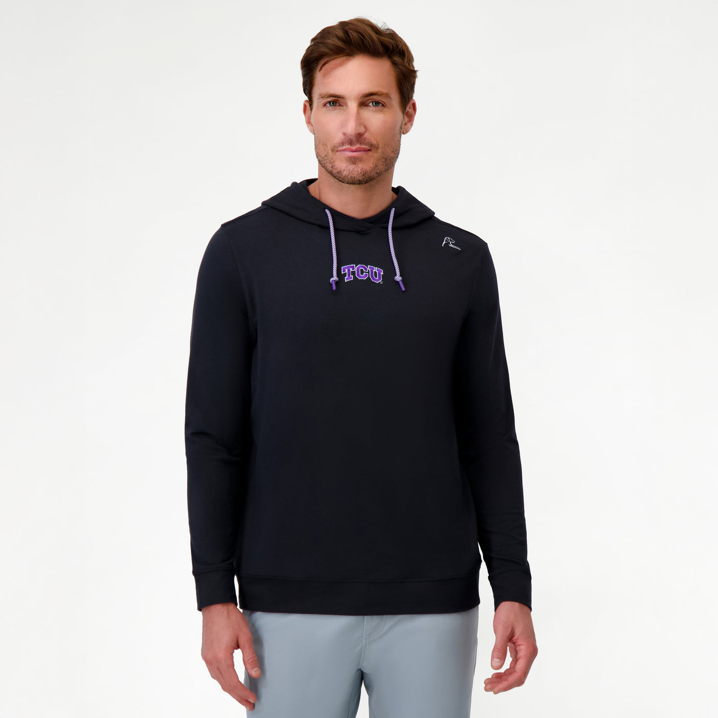 Hesi Collegiate Hoodie - TCU | Solid - Black - TCU - 1