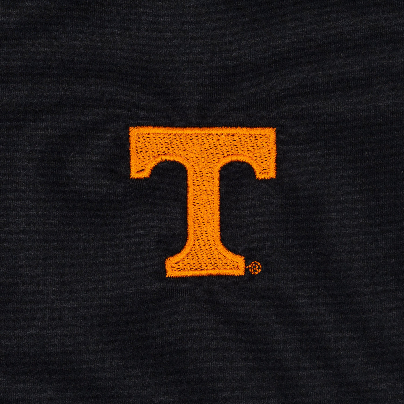 Solid Collegiate Q-Zip - Tennessee | Solid - Black - Tennessee - 1