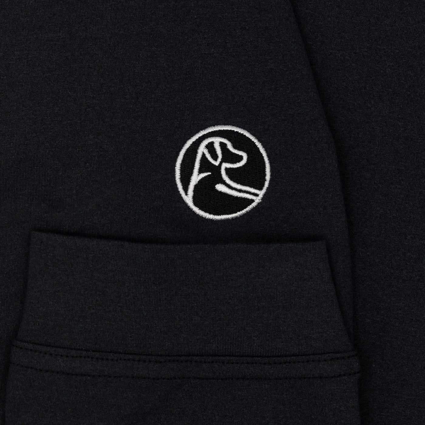 Solid Collegiate Q-Zip - Tennessee | Solid - Black - Tennessee - 1