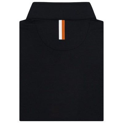 Solid Collegiate Q-Zip - Texas | Solid - Black - Texas - 1