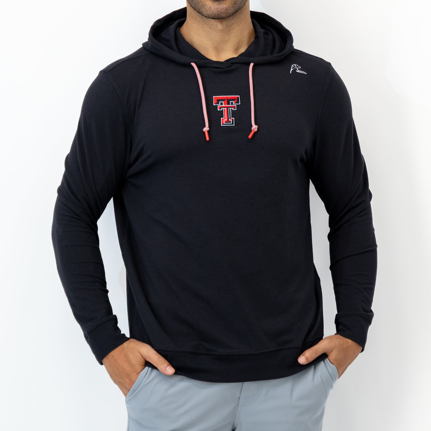 Hesi Collegiate Hoodie - Texas Tech | Solid - Black - Texas Tech - 1