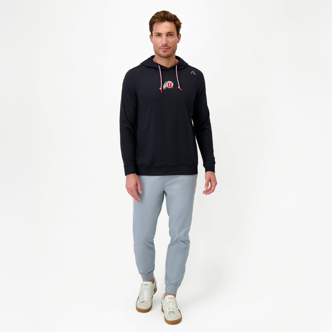 Hesi Collegiate Hoodie - Utah | Solid - Black - Utah - 1