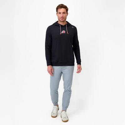 Hesi Collegiate Hoodie - Utah | Solid - Black - Utah - 1