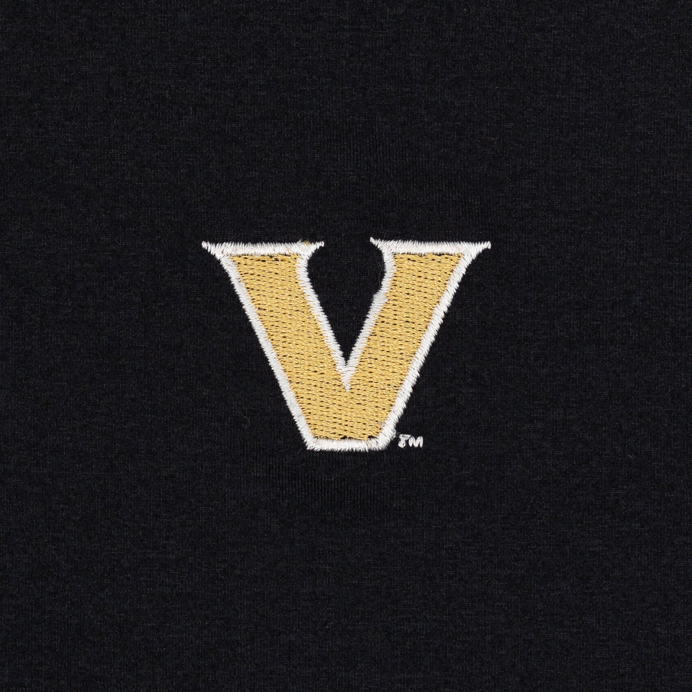 Solid Collegiate Q-Zip - Vanderbilt | Solid - Black - Vanderbilt - 1