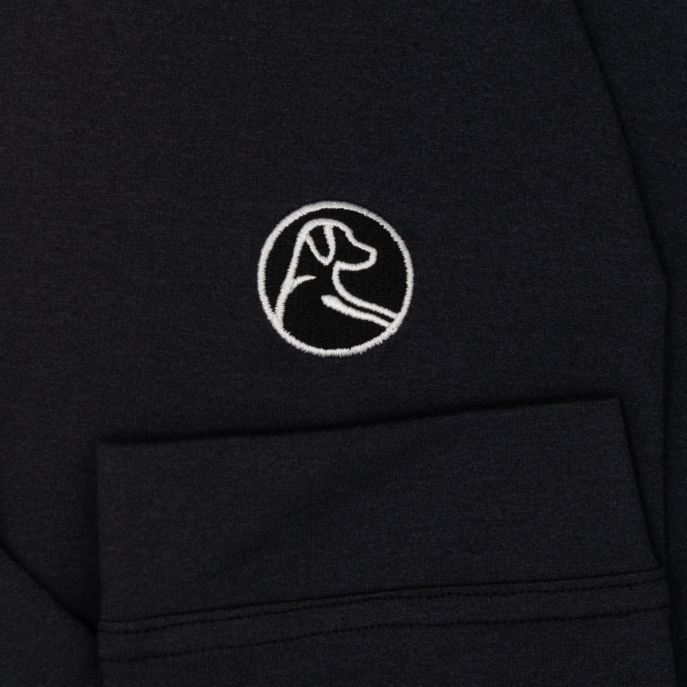 Solid Collegiate Q-Zip - Vanderbilt | Solid - Black - Vanderbilt - 1