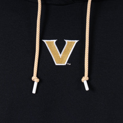 Hesi Collegiate Hoodie - Vanderbilt | Solid - Black - Vanderbilt - 1