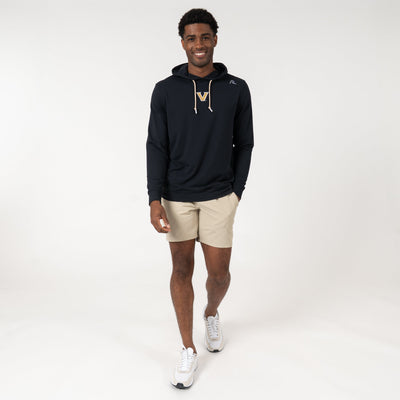 Hesi Collegiate Hoodie - Vanderbilt | Solid - Black - Vanderbilt - 1