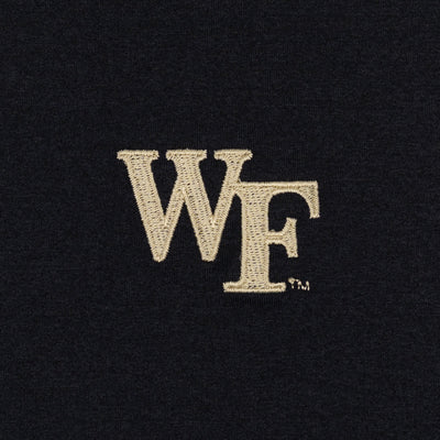 Solid Collegiate Q-Zip - Wake Forest | Solid - Black - Wake Forest - 1