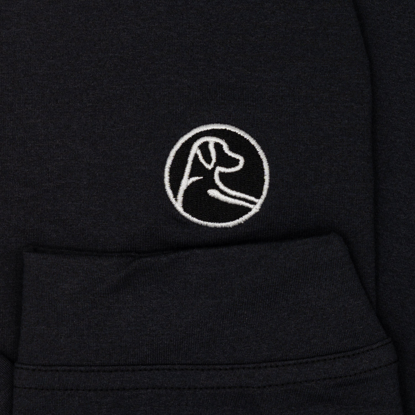 Solid Collegiate Q-Zip - Wake Forest | Solid - Black - Wake Forest - 1
