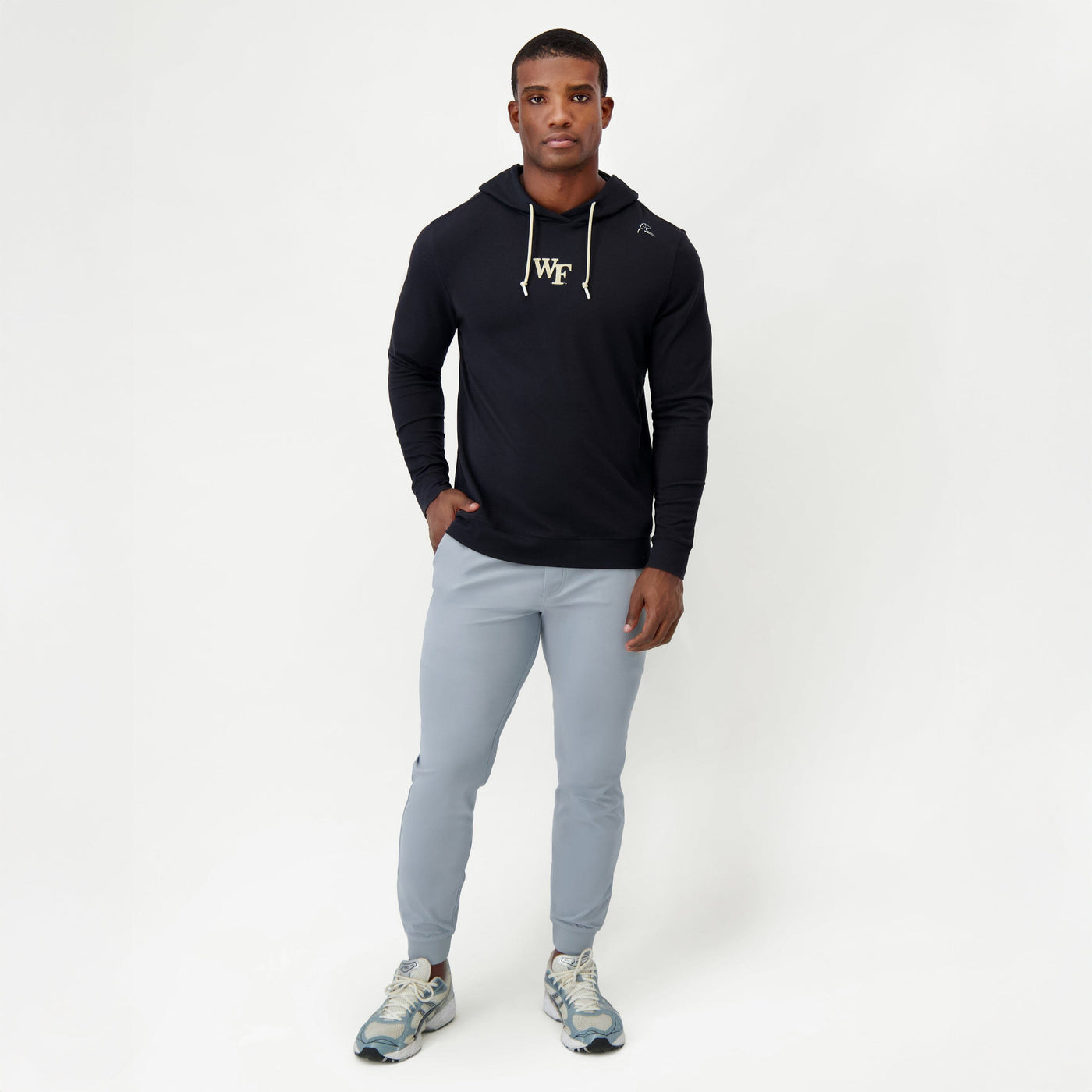 Hesi Collegiate Hoodie - Wake Forest | Solid - Black - Wake Forest - 1