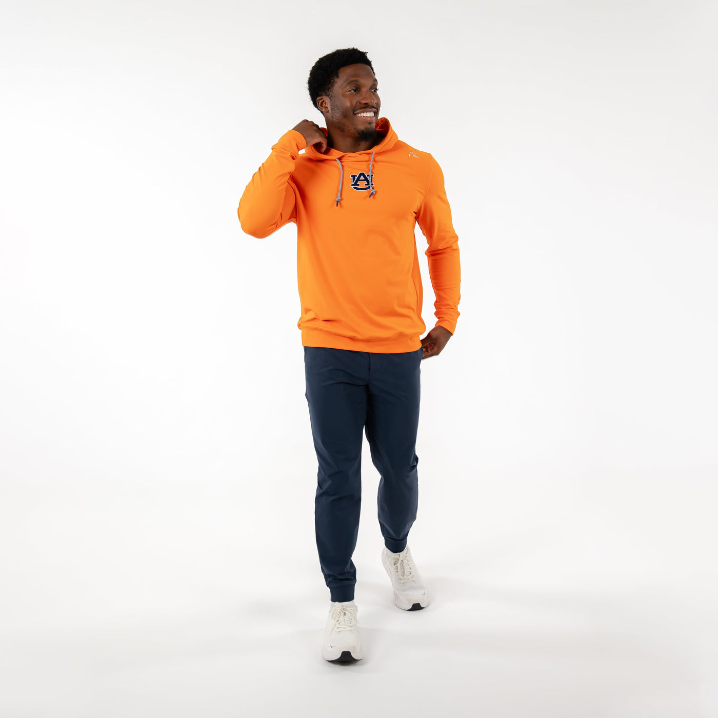 Hesi Collegiate Hoodie - Auburn | Solid - Blaze Orange - Auburn - 1