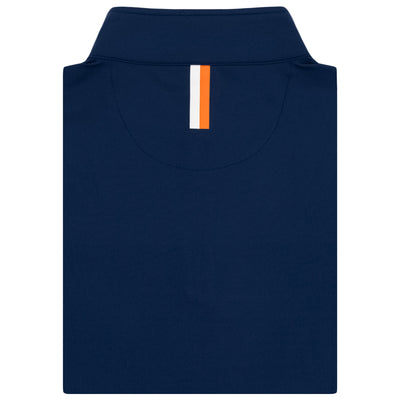 Solid Collegiate Q-Zip - Auburn | Solid - Dock Blue - Auburn - 2