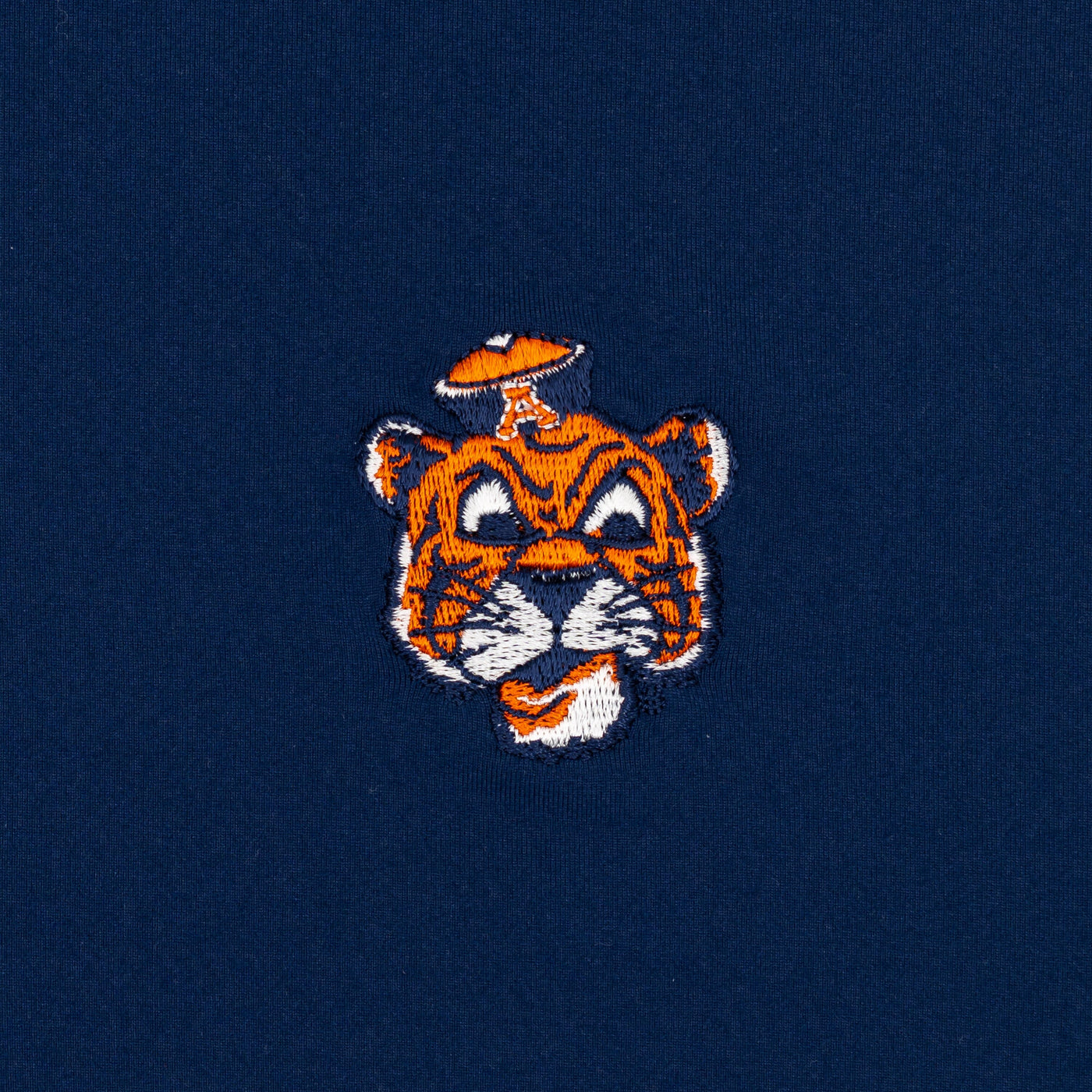 Solid Collegiate Q-Zip - Auburn | Solid - Dock Blue - Auburn - 2