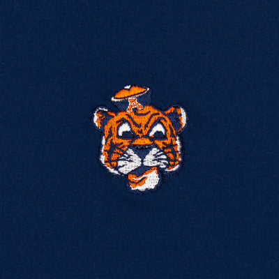 Solid Collegiate Q-Zip - Auburn | Solid - Dock Blue - Auburn - 2