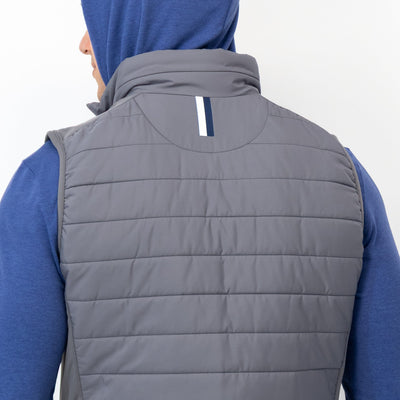 Fulton Performance Vest | Solid - Boulder Grey