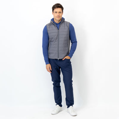 Fulton Performance Vest | Solid - Boulder Grey
