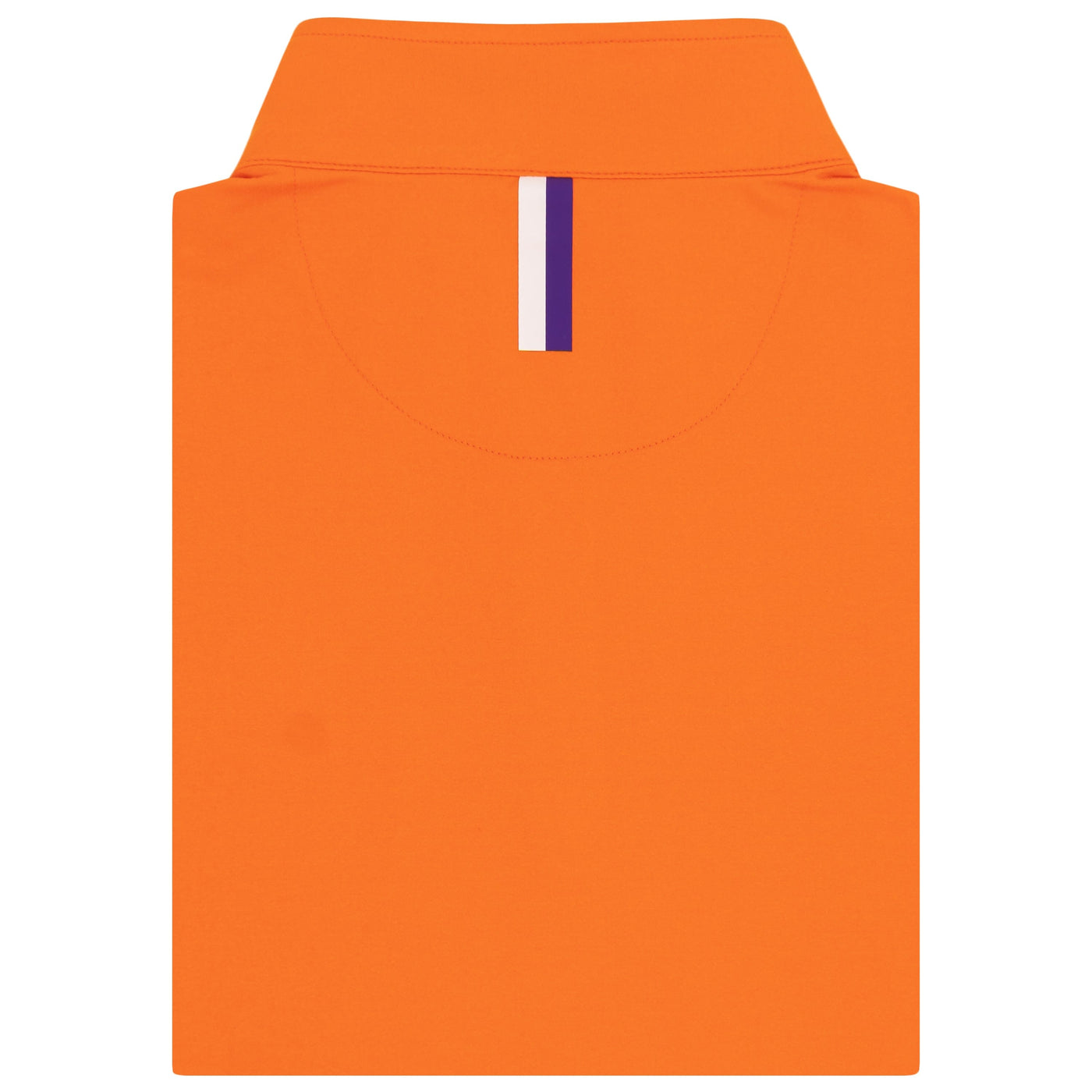 Solid Collegiate Q-Zip - Clemson | Solid - Bright Orange - Clemson - 1