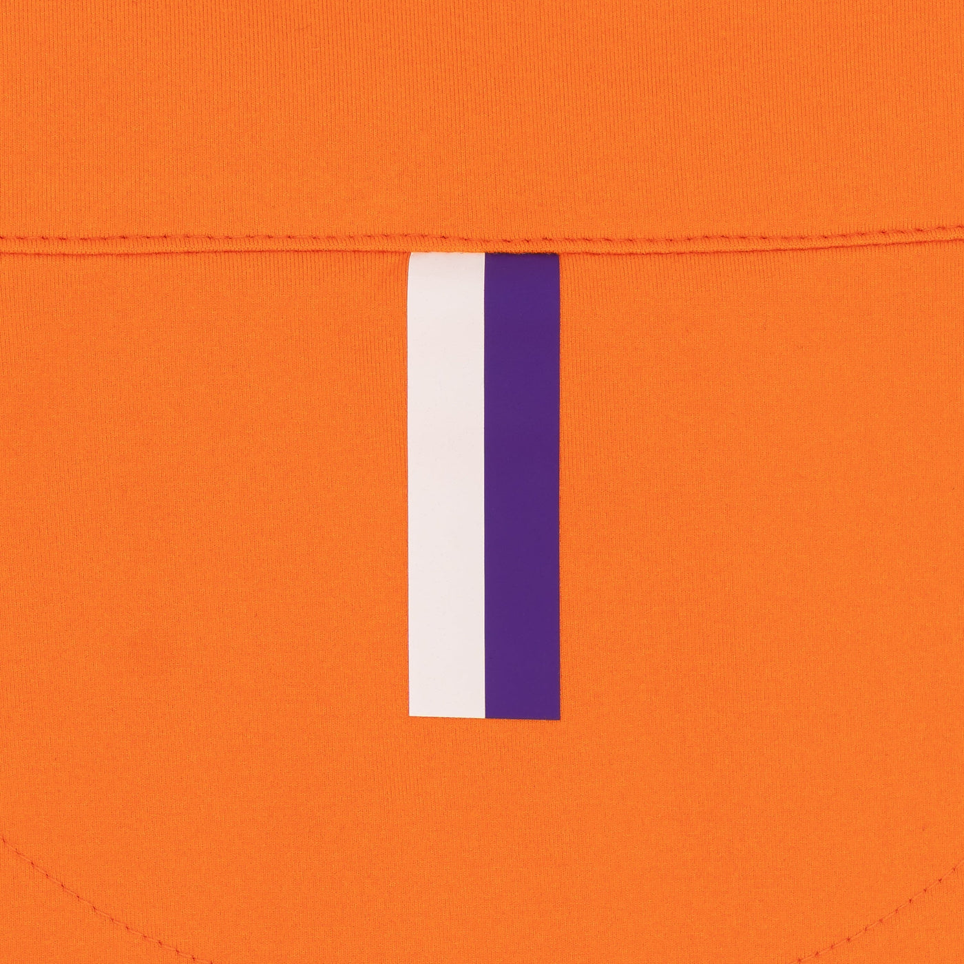 Solid Collegiate Q-Zip - Clemson | Solid - Bright Orange - Clemson - 1