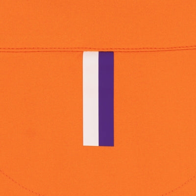Solid Collegiate Q-Zip - Clemson | Solid - Bright Orange - Clemson - 1