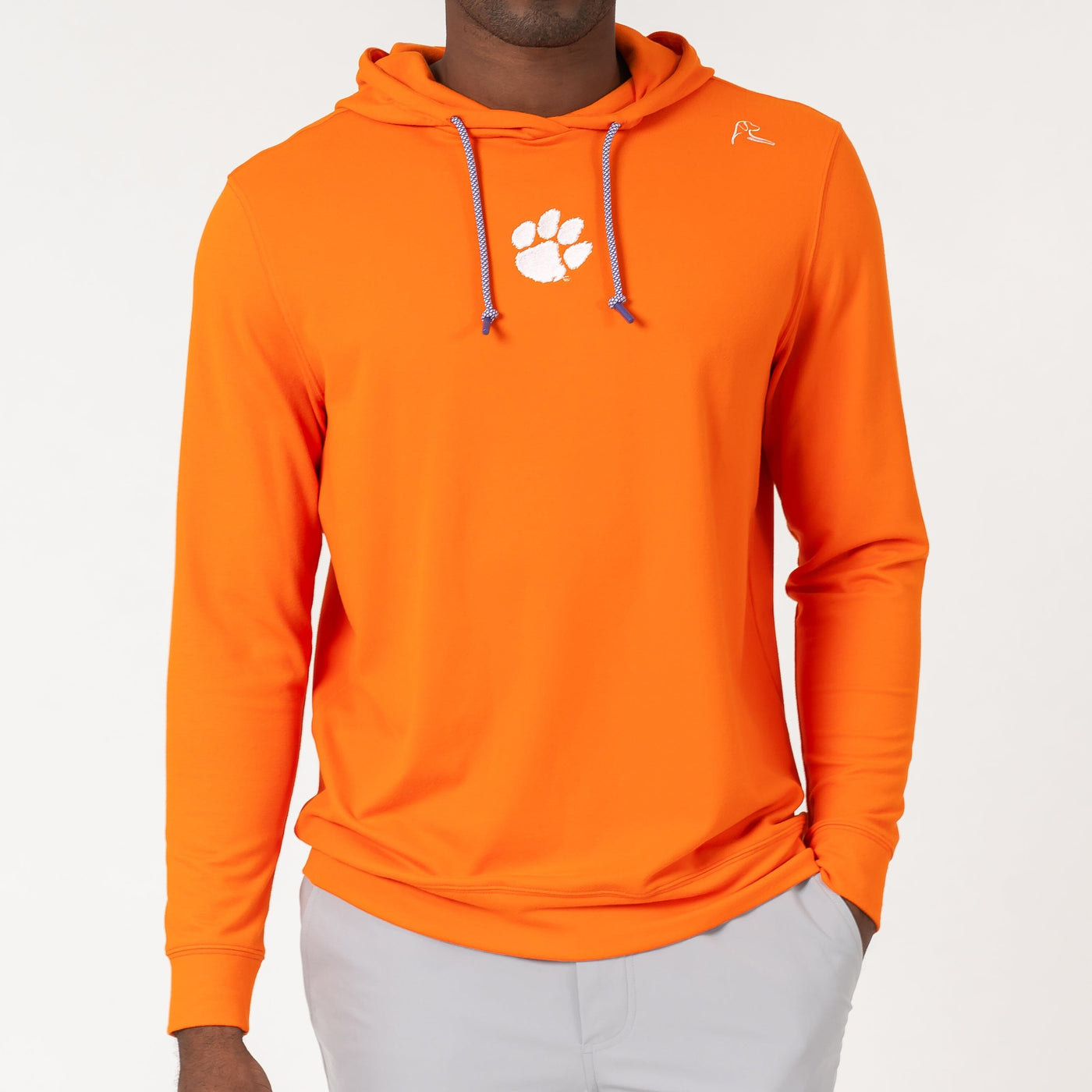 Hesi Collegiate Hoodie - Clemson | Solid - Bright Orange - Clemson - 1