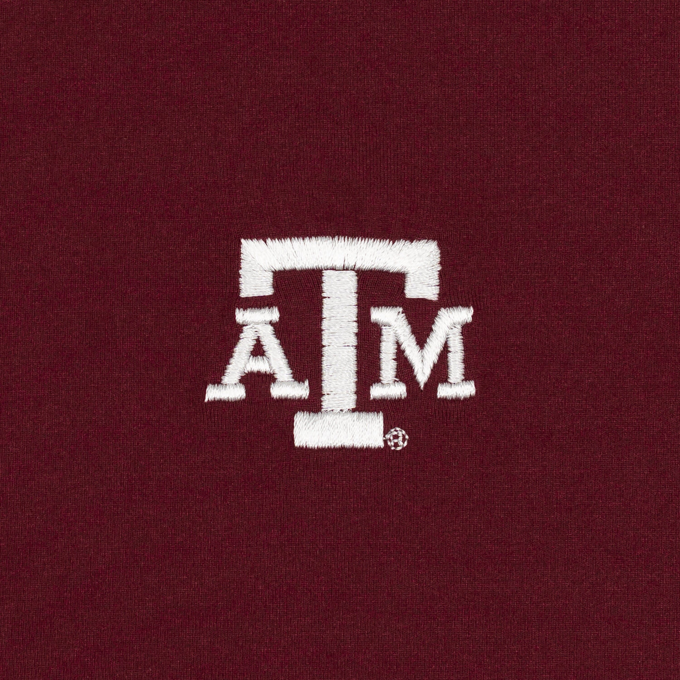 Solid Collegiate Q-Zip - Texas A&M | Solid - Burgundy - Texas A&M - 1